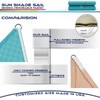 Windscreen4less 12' x 12' x 12' Sun Shade Sail UV