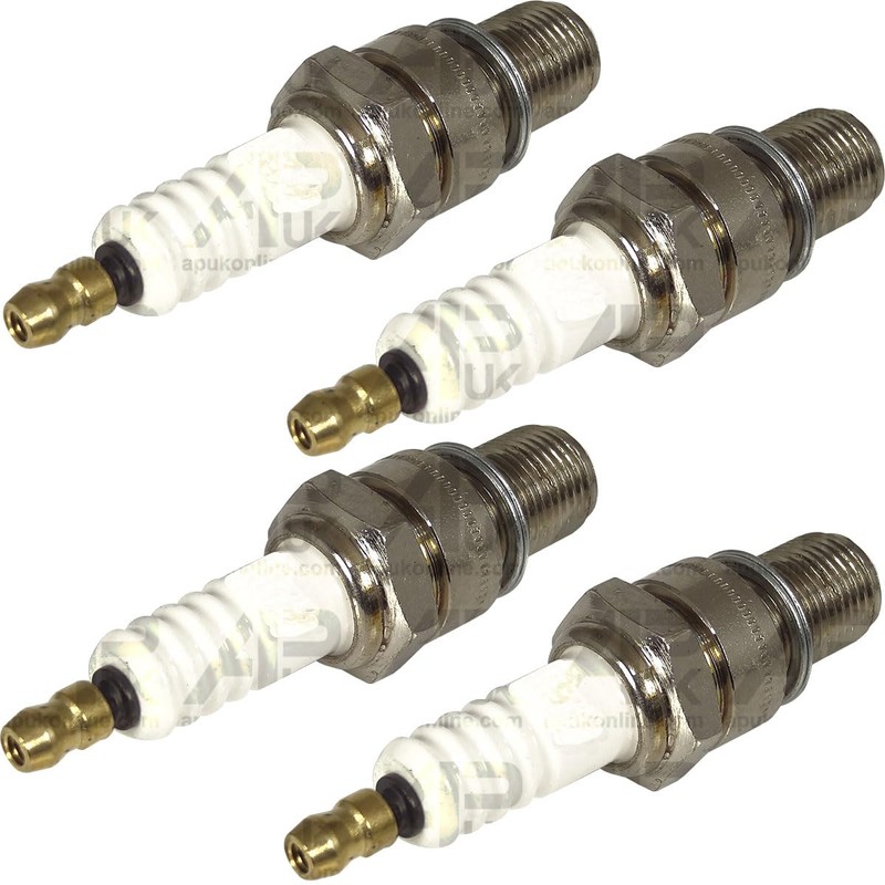 APUK 4x Spark Plugs Long Reach Replacement for Ford 540