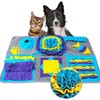 XUMMI Snuffle Mat for Dogs, Durable Foraging Feeding Mat, Pet