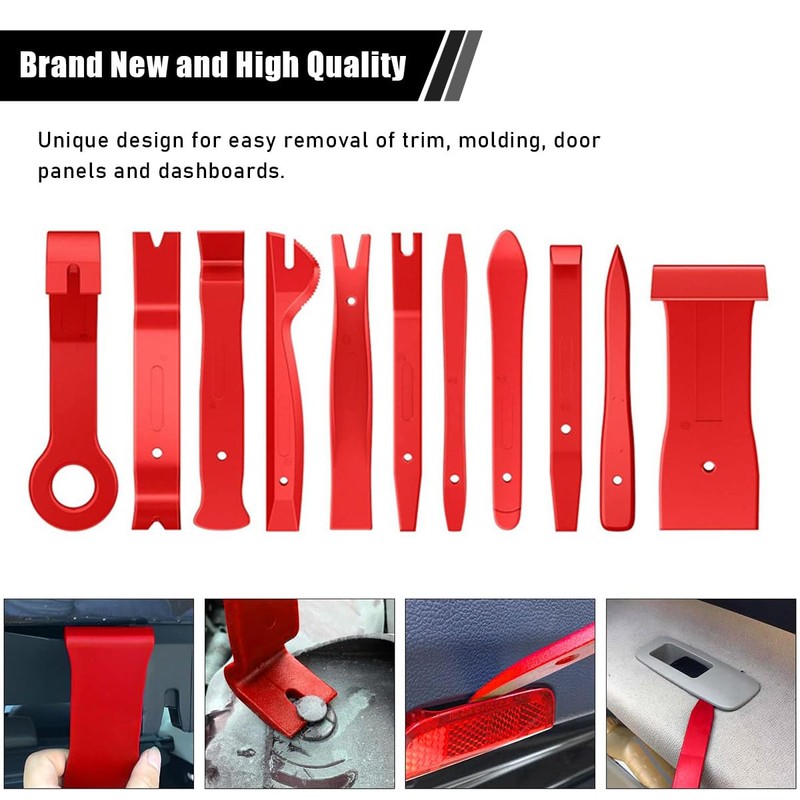 Suvnie 19PCS Trim Removal Tool Set, Car Panel Door Audio