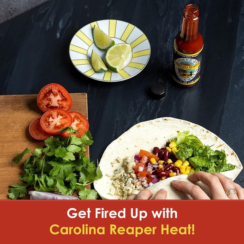 Dave's Gourmet Carolina Reaper Hot Sauce - Insanely Hot &