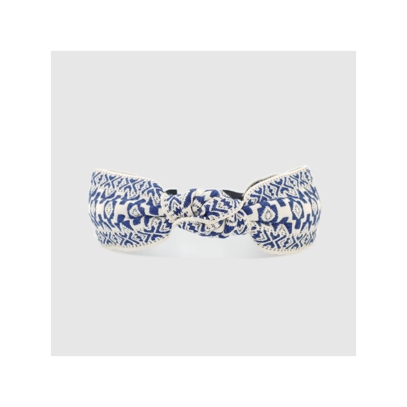 Lala 라라 에스닉 수입레이스 헤어밴드 L-네이비(LALAH003NV) Lala Ethnic Imported Lace