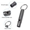 Emergency Whistle, 120db Waterproof Titanium Whistle With Key Ring Attachment