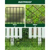 MOOACE 10 Pack Animal Barrier Fence, 17 in(H) X 10