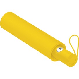 RS-Mini Fully Automatic Pocket Umbrella for Men and Women Open-Close Automatic, yellow, Pocket umbrella with automatic open/close mechanism