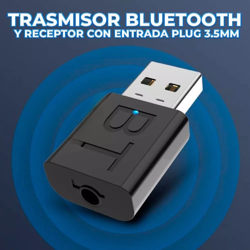 EGTMA Bluetooth Receptor Y Transmisor 5.1 Adaptador Usb