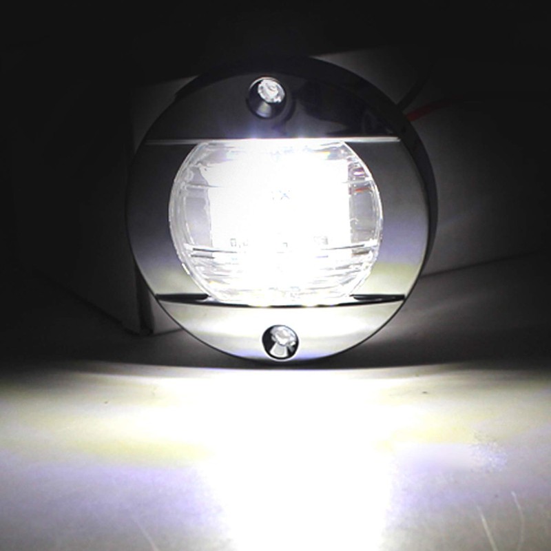 6 Pcs Marine Boat LED Cabin Deck Courtesy Light Stern