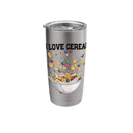 I Love Cereal |. Stainless Steel Insulated Tumbler