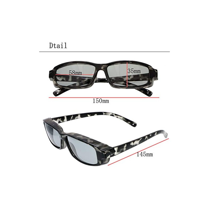 Zealot Polarized Over Sunglasses Light Slim Type ZE-OG03LB Brown/Light Brown