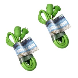 Miracle LED Shroom Indoor Grow 6-Foot Single Socket Corded Lighting Fixture for Growing Oyster, Shiitake, Lions Mane Mushrooms ect. (2-Pack)