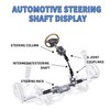 RABROPAR 3/4" 36 Spline X 3/4" DD Steering Shaft U