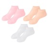 Healvian 3pairs Moisturizing Gel Socks Stretch Foot Care Socks for