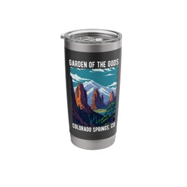 Garden of the Gods Colorado Springs CO USA Scenic Design Stainless Steel Insulated Tumbler