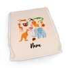 GRAVURZEILE Printed Gym Bag - Zoo Animals Design & Name