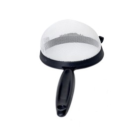 Imusa - Colador de plástico, 7 pulgadas, color negro