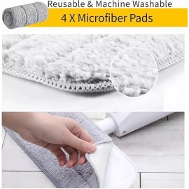Spray Mops for Floor Cleaning with Microfiber Mop Pad Refills and Big Water
