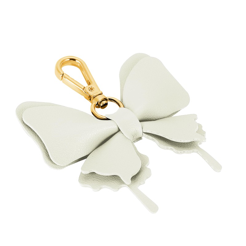 [tonecraft] 蝶々 バイカラー バッグチャーム シンプル バタフライ オーソドックス キーホルダー 人気 おしゃれ