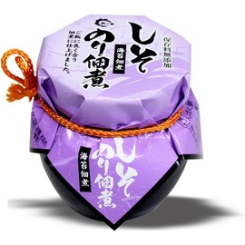 Shimanoka Nori Tsukudani Shiso Flavor 80g (Pack of 3), Domestic Seaweed cooked with Perilla Seeds & Shodoshima Shoyu Soy Sauce, Seasoned Seaweed Paste from Japan, MADE IN JAPAN, Limited Stock