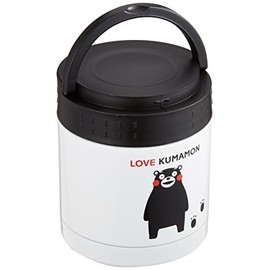 リビング 弁当箱 フード マグ くまモン スープ リゾット 果物 300ml 真空断熱 保温 保冷 持ち手付き