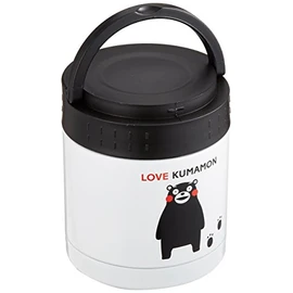 リビング 弁当箱 フード マグ くまモン スープ リゾット 果物 300ml 真空断熱 保温 保冷 持ち手付き