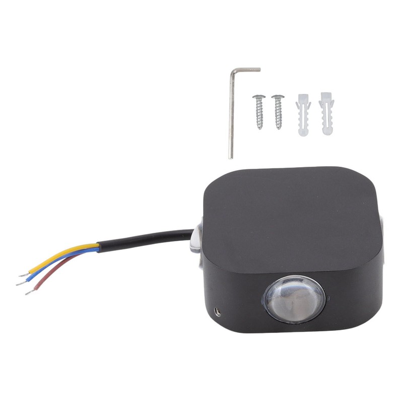 4 Sided Luminous Wall Lamp Double Head Waterproof LED White