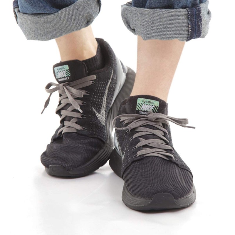 NEXARY Elastic Shoelaces Laces Woven + Elastic (120 Natural)