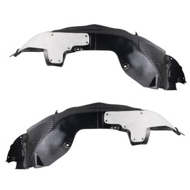 TRQ TRQ Front Inner Fender Liner Set Compatible with 2014-2016 Kia Forte Koup Forte5 KI1248128 KI1249128