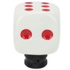 Dice Shape Shift Head Resin Gear Shifting Lever Knob Transmission