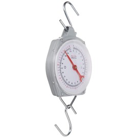 Pit Bull 1 X 110 lb. Hanging Spring Kitchen Dial Scale, Silver