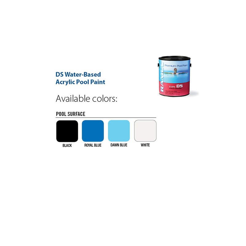 RAMUC DS Acrylic Pool Paint (Black)