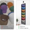 MOVKZACV Baseball Cap Holder, Foldable Cap Holder Wall with 7