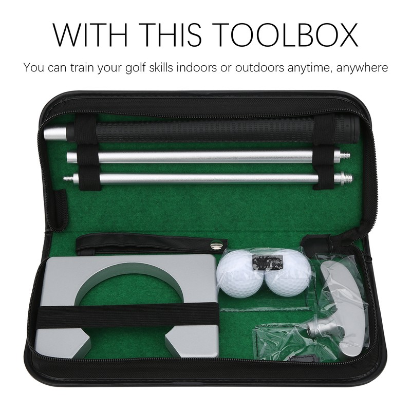 Professional Golf Putter Set Putting Training Aids Equipment for Left