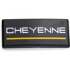 2X 88-98 Cheyenne Roof Pillar Cab Emblem 3D Badge Nameplate