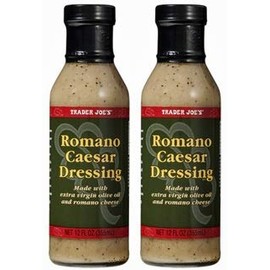 Trader Joe's Romano Caesar Dressing NET 12 FL OZ (355ml) - 2-PACK
