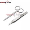 PRECISE CANADA 2 Pcs Classic Suture Removal Kit Adson Forceps