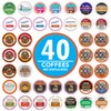 Crazy Cups Flavored Coffee Pods Variety Pack, Fully Compatible With