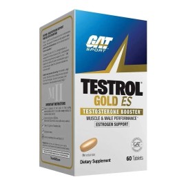 Gat Testrol Gold (60 Tabletas) Precursor Testosterona Sf Tt5 Sabor Sin sabor