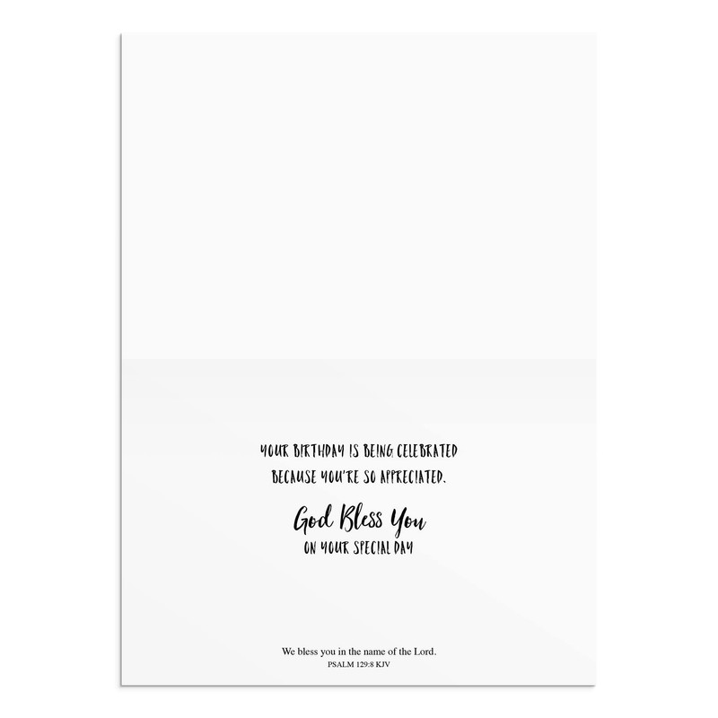 Dayspring Birthday - Simply Stated - 12 Boxed Cards, KJV