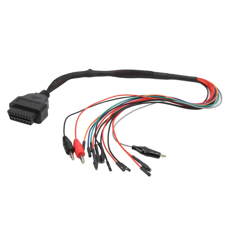 OBD2 Diagnostic Adapter 12V‑24V ABS Heat Resistant Wearproof Universal for