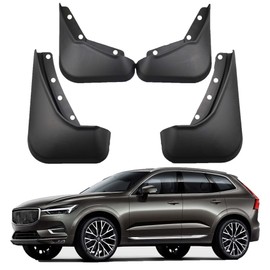 JLBMMLY Mud Flaps Compatible with 2025 Volvo XC60 Accessories 2018-2024 SAll Weather Fender Guard Mudguards Sediment Protection No Need to Drill Holes