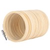Zerodis 12Pcs Embroidery Hoop Set Hoops Circle Rings 9cm/3.5in Bamboo