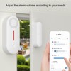 Door Magnetic Alarm Sensor WiFi Connection Light Sound APP Remind