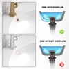Bathfinesse Copper Bathroom Sink Drain, Pop Up Drain for Bathroom