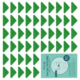 GXGM Zornesfalten Pflaster I Facial Patches Minderung von Zornesfalten,mit Aloe Vera I Anti Falten Pflaster 60 Stk. I Faltenpflaster (Aloe Vera (Grün) für normale bis trockene Haut)