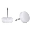 sourcing map Furniture Feet Nail Plastic Glide Nails Chair Table