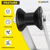Boat Trailer Winch Post with Trailer Roller Compatible with 3"