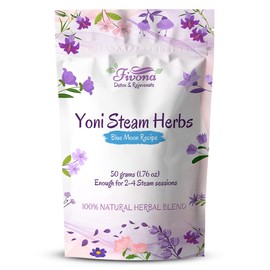 FIVONA Yoni Steaming Herbs - for Feminine Use and Rituals - V-Detox, Cleanse, Wash, Odor Control - 2 to 4 Sessions - Female PH Balance- 1.76 Ounces