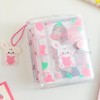 Sticker Notebook, Clear, Girls, Sticker Notebook, A8 Size, Clear Binder,