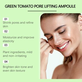 Green Tomato Hydrating & Firming Serum, 30ml, Gentle Moisturizing & Pore Shrinking
