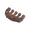Meridian Wide Tooth Massage Comb Green Sandalwood Head Scalp Massage
